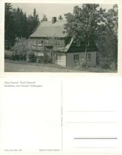 01776 Schellerhau über Kipsdorf "Haus Tanneck" *1956 Hanich oN
