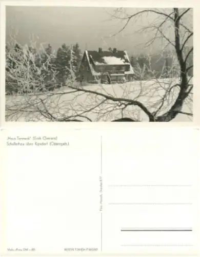 01776 Schellerhau über Kipsdorf "Haus Tanneck"  *1956 Hanich oN