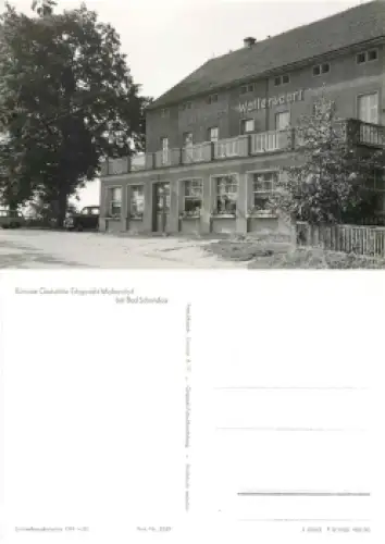 01814 Waltersdorf bei Bad Schandau Gaststätte Erbgericht *1963 Hanich1539