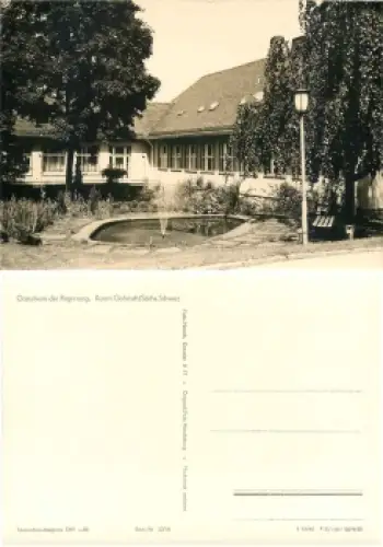 01824 Gohrisch Gästeheim der Regierung  *1961 Hanich1356