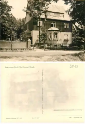 01773 Neuhermsdorf Erzgebirge Fremdenheim Pätzold *1961 Hanich1361