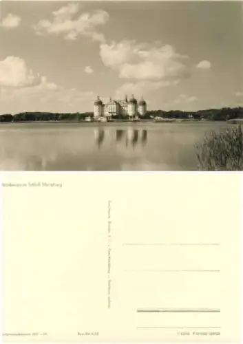 01468 Moritzburg Schloss *1965 Hanich1261