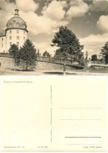 01468 Moritzburg Schloss Eingang *1960 Hanich1269
