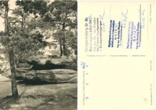 01824 Pfaffenstein Rittersitz Sächsische Schweiz *1963 Hanich1566 Druckvorlage