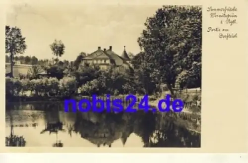 08258 Wernitzgrün Am Dorfteich o ca.1935