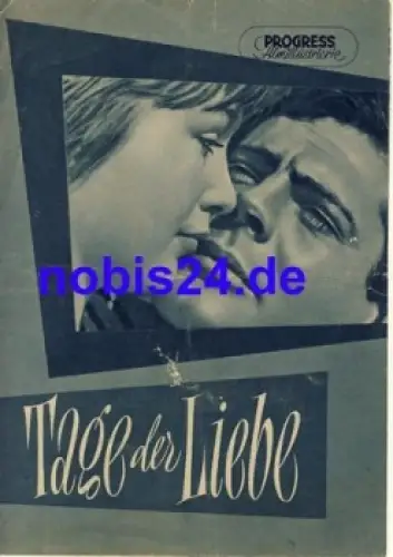 Tage der Liebe mit Marina Vlady, Marcello Mastroianni, Guilio Cali 68/56 Progress Filmillustrierte