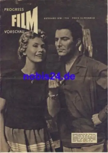 Progress Film Vorschau Juni 1958
