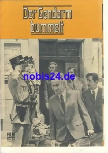 Der Gendarm bummelt (le Gendarme an balade) Louis de Funès 76/72 Film für Sie