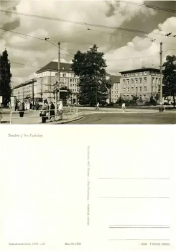 Pirnaische Vorstadt Dresden Fucikplatz  *1967 Hanich1923