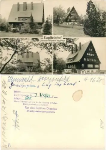 01773 Zinnwald Georgenfeld Lugsteinhof Druckvorlage *1964 Hanich1628