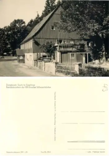 01776 Seyde Zwergbaude Ferienheim der Süßwarenfabrik Dresden *1964 Hanich1814