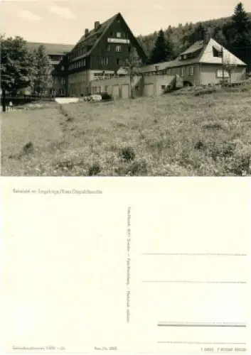 01773 Rehefeld Erzgebirge FDGB Erholungsheim "Aufbau" *1966 Hanich1803