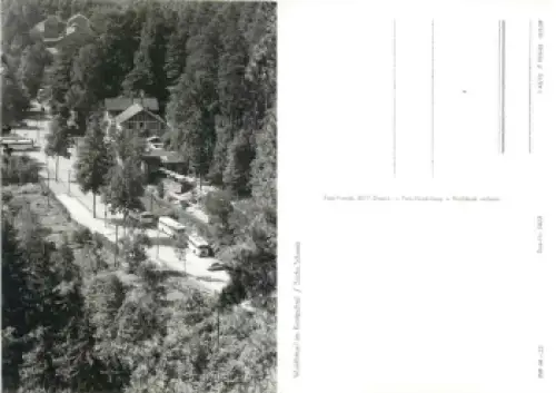 01814 Bad Schandau Kirnitzschtal Waldhäusl *1972 Hanich1632
