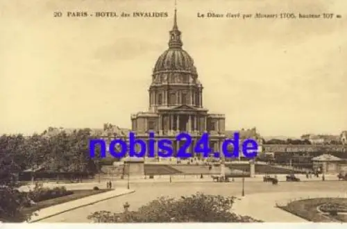 Paris Hotel des Invalides Dom *1915