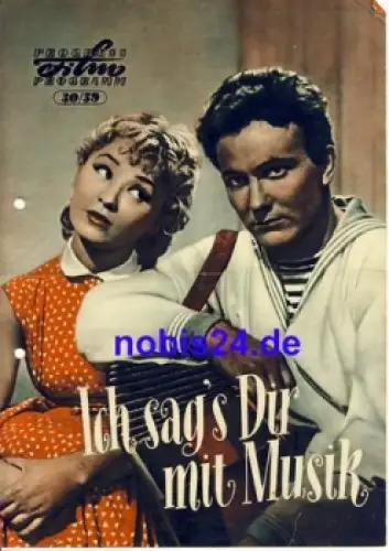 Ich sag's Dir mit Musik - Sowjetischer Film 30/59 Progress Programm