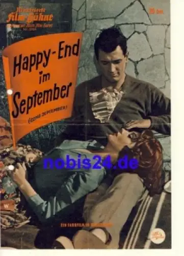 Happy-End im September (come september) mit Rock Hudson, Gina Lollobrigida, Sandra Dee Illustrierte Film-Bühne Nr. 5964
