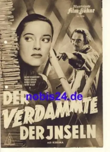 Der Verdammte der Inseln mit Ralph Richardson, Trevor Howard, Robert Morley Illustrierte Film-Bühne 1326