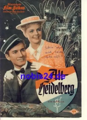 Alt Heidelberg mit Sabine Sinjen Christian Wolff Gerd Fröbe Illustrierte Film-Bühne Nr. 05102