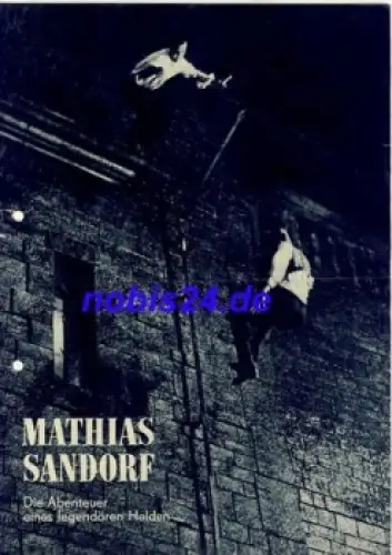 Mathias Sandorf mit Louis Jourdan, Bernard Blier,  Progress Programm 45/67