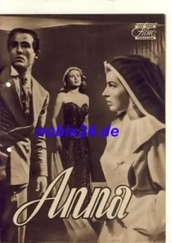 Anna, ein Lux-Film mit Silvana Mangano, Gaby Maraly Das Neue Filmprogramm