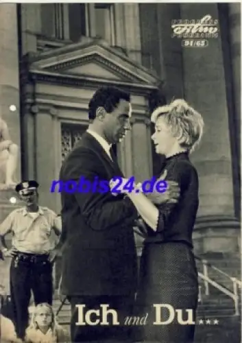 Ich und Du... (one potato, two potato) mit Barbara Barrie, Bernie Hamilton Progress Filmprogramm 94/65