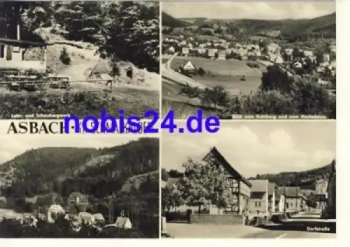 98574 Asbach Schmalkalden *ca.1970