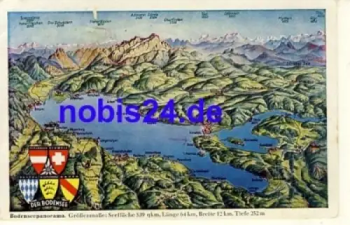 Bodensee Panorama o ca.1930