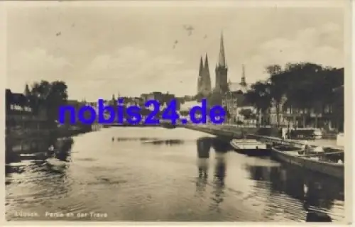 Lübeck An der Trave o 1934
