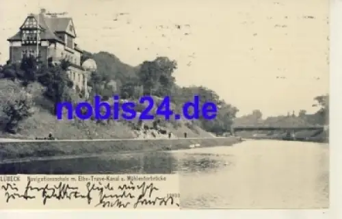 Lübeck Navigationsschule o 1910