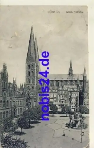 Lübeck Marienkirche o ca.1920