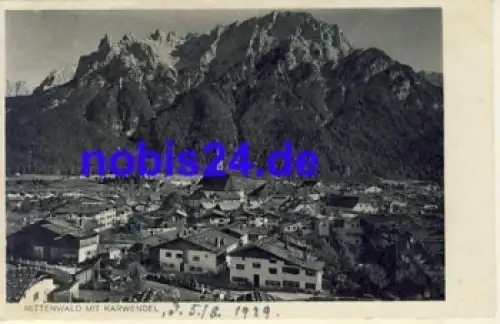 82481 Mittenwald o 1929