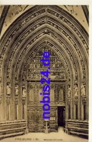Freiburg Breisgau Münster Innenansicht *ca.1920