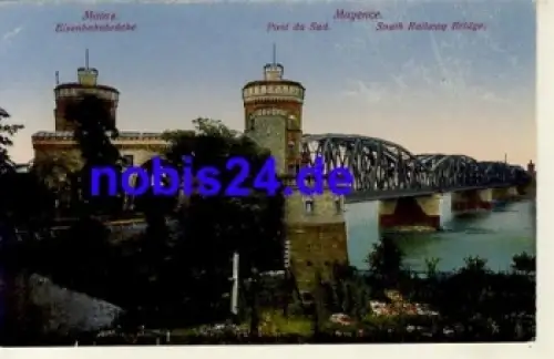 Mainz Eisenbahnbrücke *ca.1920