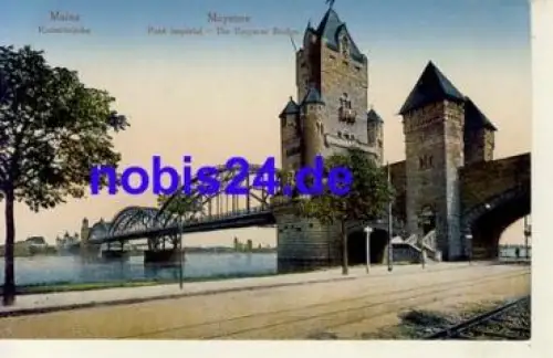 Mainz Kaiserbrücke *ca.1920