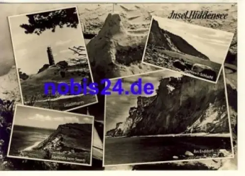 18565 Insel Hiddensee Mehrbildkarte *ca.1965