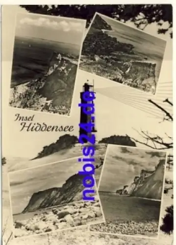 18565 Hiddensee Insel Mehrbildkarte *ca.1961