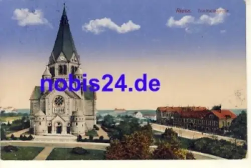 01587 Riesa Trinitatuskirche o ca.1920