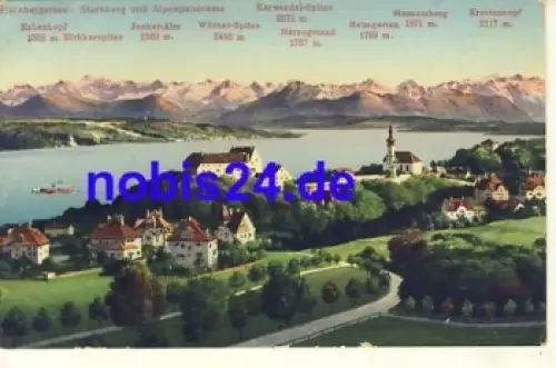 82319 Starnberg mit See *ca.1920