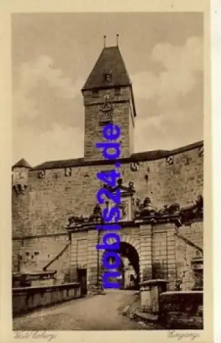 Coburg Festung Eingang *ca.1920