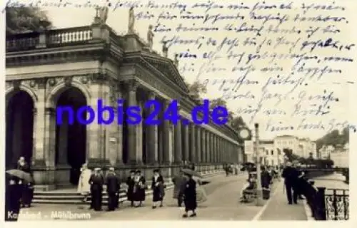 Karlsbad Mühlbrunnen o 1948