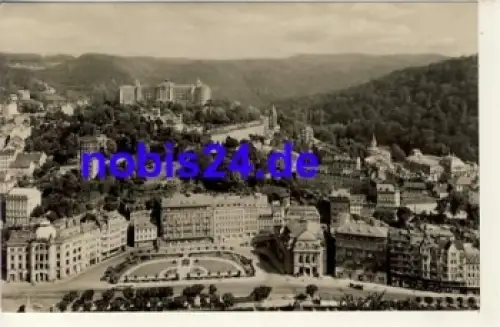 Karlsbad Luftbild o 1954