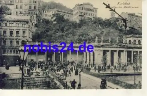 Karlsbad Mühlbrunnen o 1921