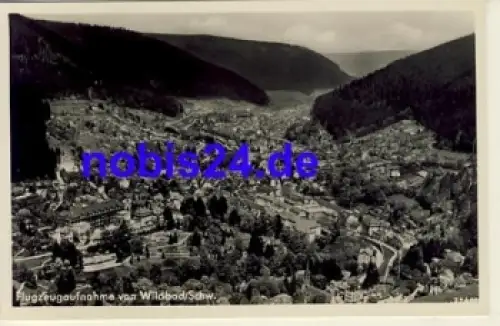 75323 Wildbad Luftbild *ca.1930