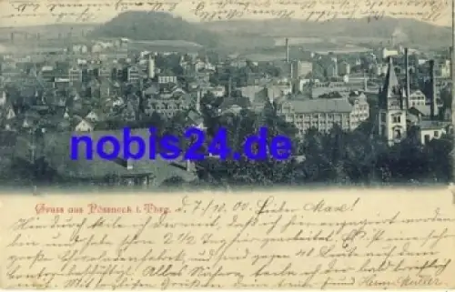 07381 Pößneck o 1900