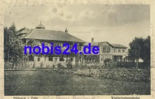 07381 Pößneck Walderholungsheim o 1925