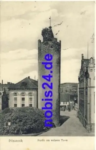07381 Pößneck Weisser Turm o 1907