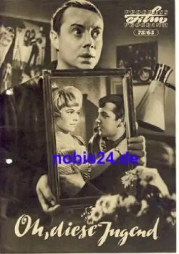 Oh, diese Jugend - DFF mit Pete Herden Angelika Domröse 78/63 Progress Programm