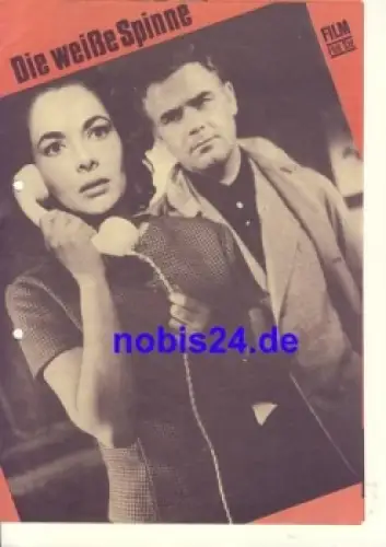 Die weiße Spinne mit Joachim Fuchsberger Karin Dor 60/71 Film für Sie