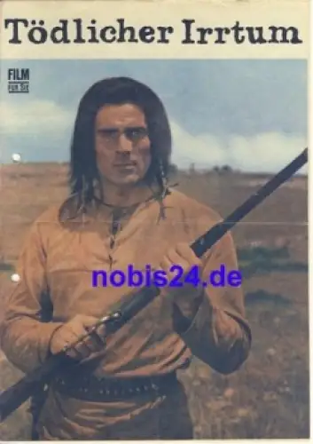 Tödlicher Irrtum DEFA-Indianerfilm mit Gojko Mitic, Armin Müller-Stahl 22/70 Film für Sie