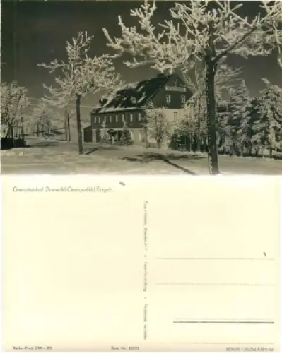 01773 Zinnwald Georgenfeld Gaststätte Grenzsteinhof *1956 Hanich1020